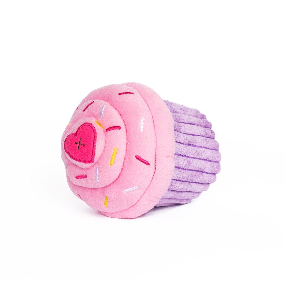 Squeaky pink shop dog toy