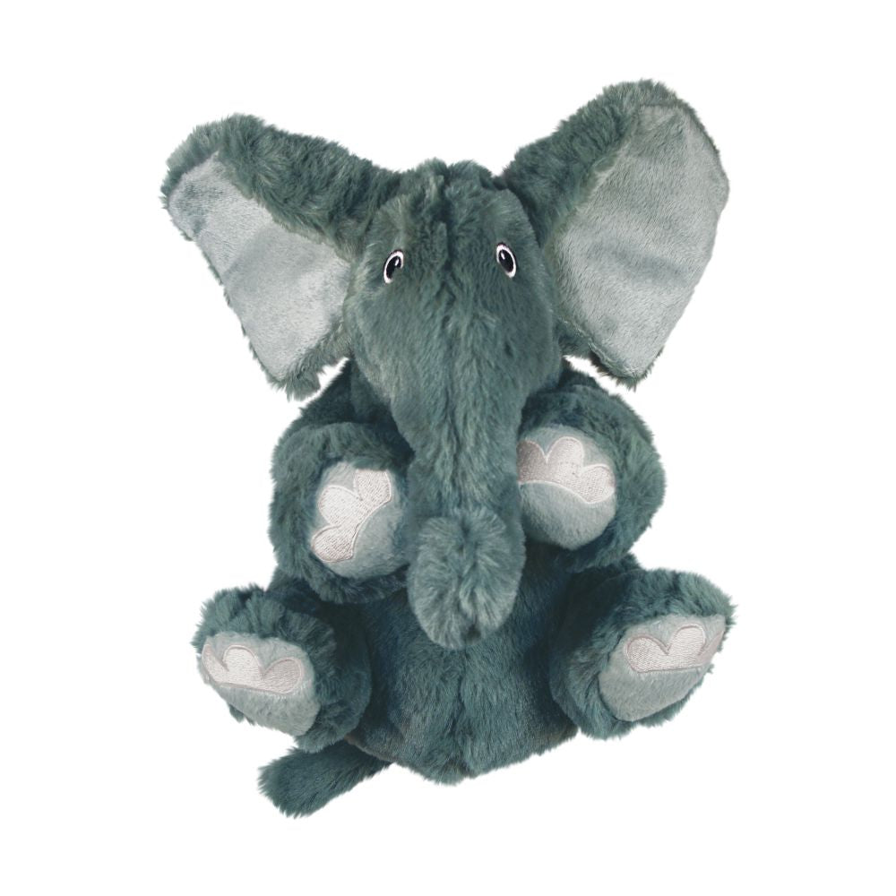 Elephant dog shop toy with squeaker