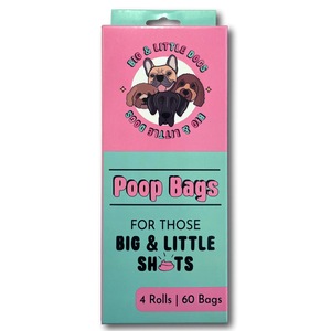 Big and Little Dogs- DOG POOP BAG REFILLS: Big & Little Sh#t