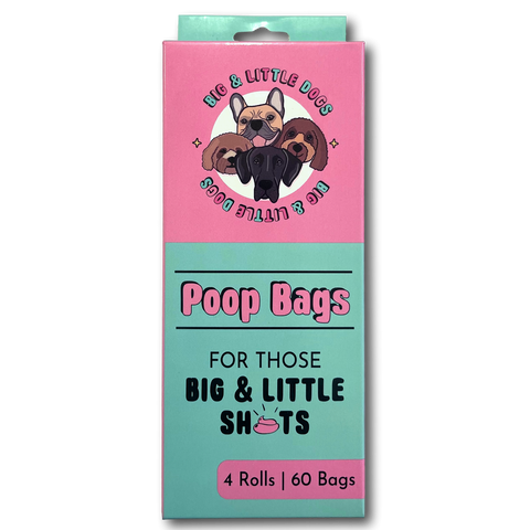 Big and Little Dogs- DOG POOP BAG REFILLS: Big & Little Sh#t