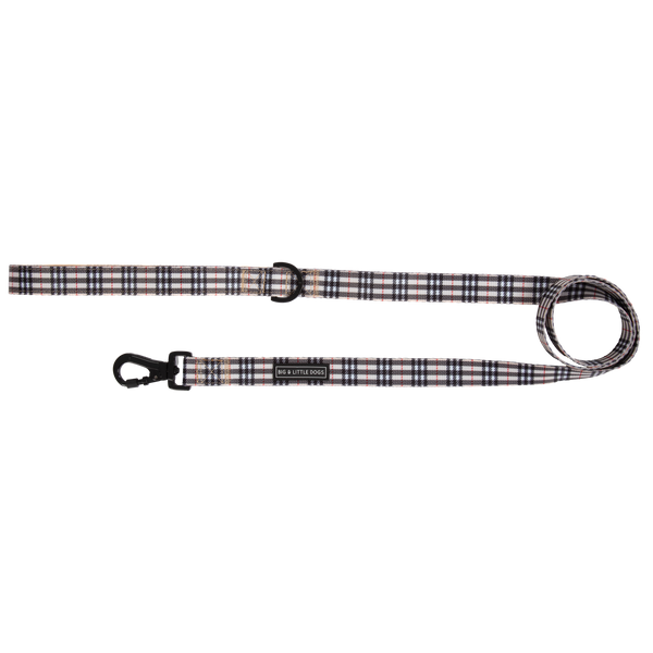 Big And Little Dogs-DOG LEASH: Nova Plaid