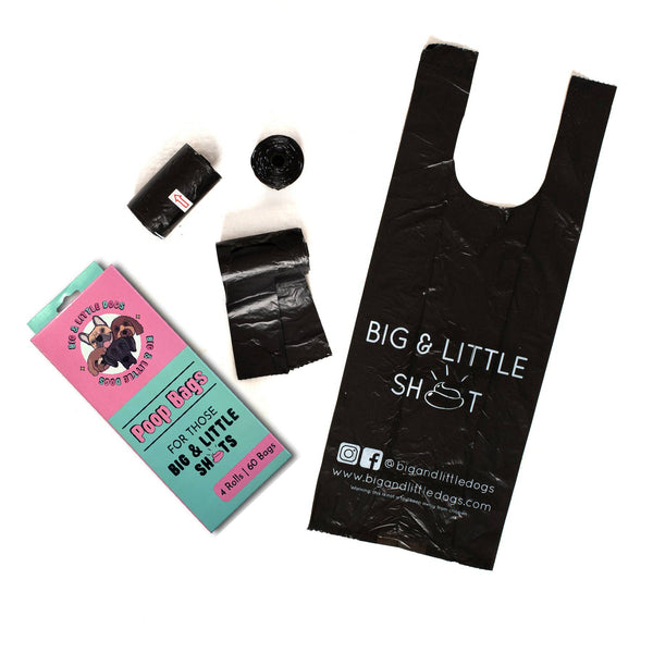 Big and Little Dogs- DOG POOP BAG REFILLS: Big & Little Sh#t