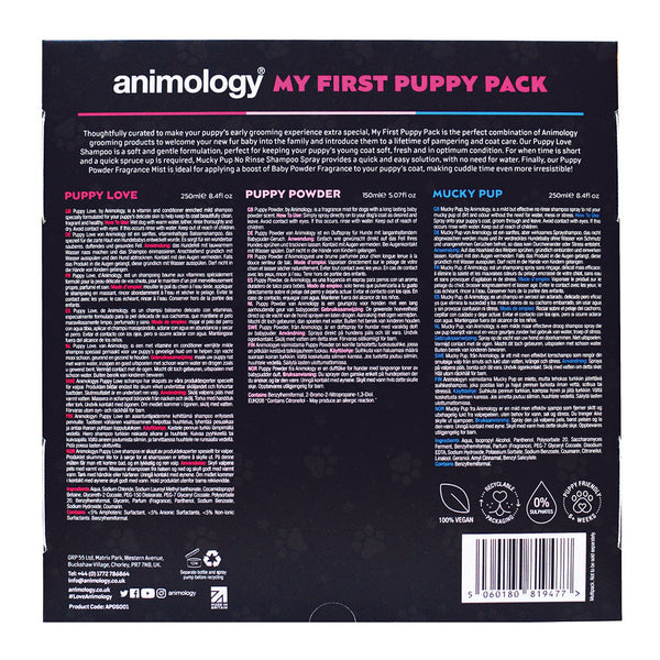 Animology My First Puppy Pack Gift Set