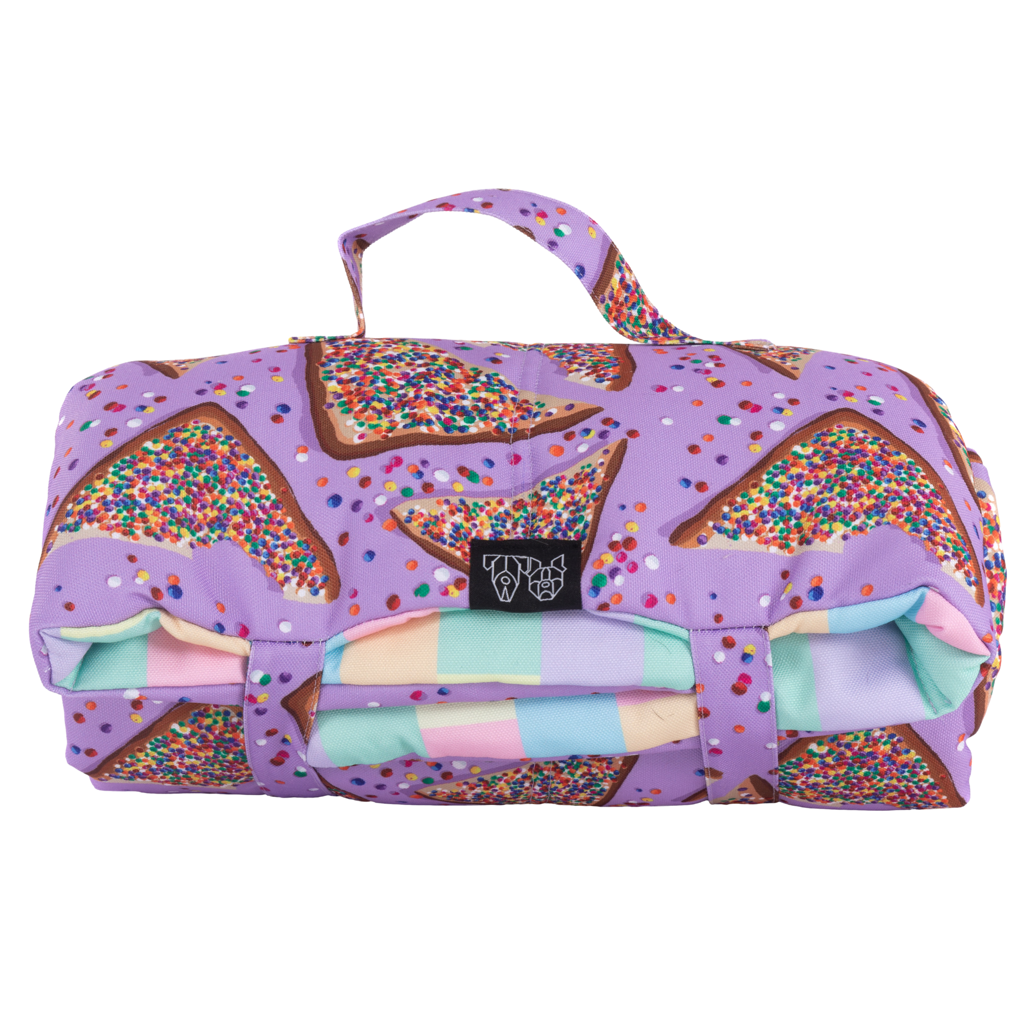 Big and Little Dogs-ON-THE-GO PET MAT: Purple Fairy Bread/Gelato