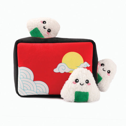 HugSmart Puzzle Hunter Dog Toy- Food Party- Japan Bento Box