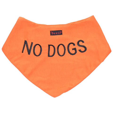 Friendly Dog Collars- NO DOGS- Bandana