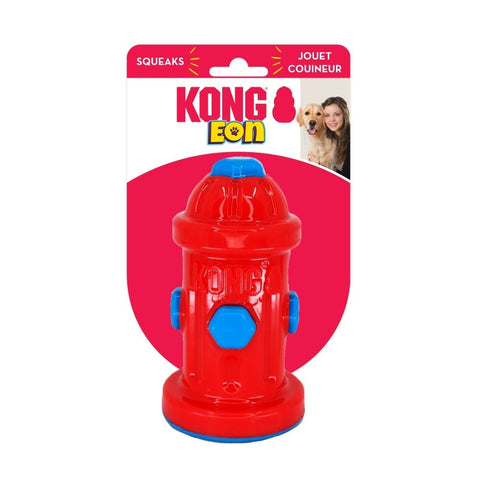 KONG Eon Fire Hydrant Floating Squeaker Dog Toy