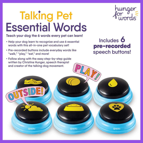 Hunger For Words Talking Pet Essential Word Set