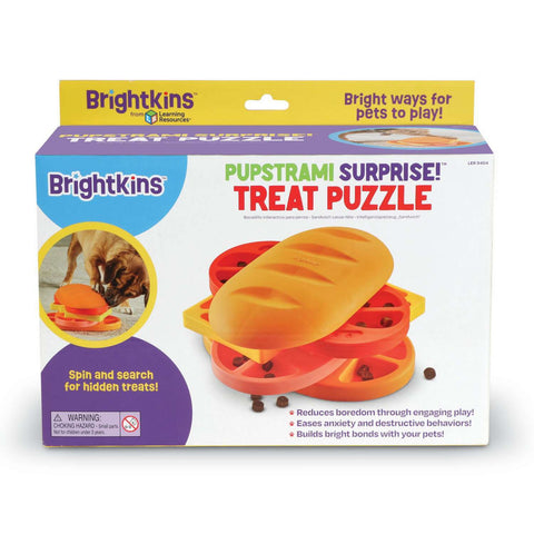 Brightkins Pupstrami Suprise!Interactive Dog Treat And Food Puzzle Toy