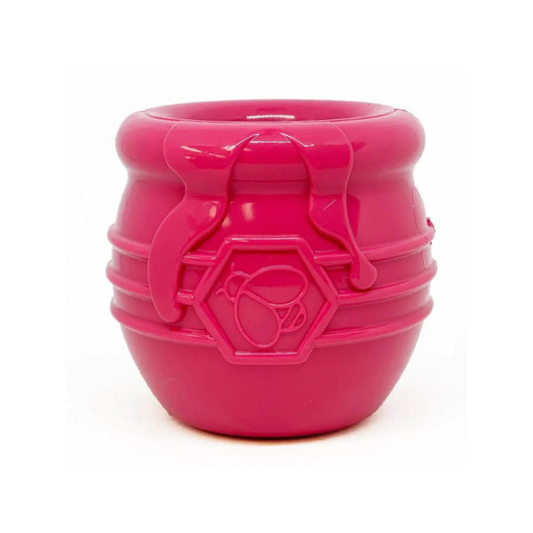 SodaPup Honey Pot Durable Treat Dispenser and Enrichment Toy.
