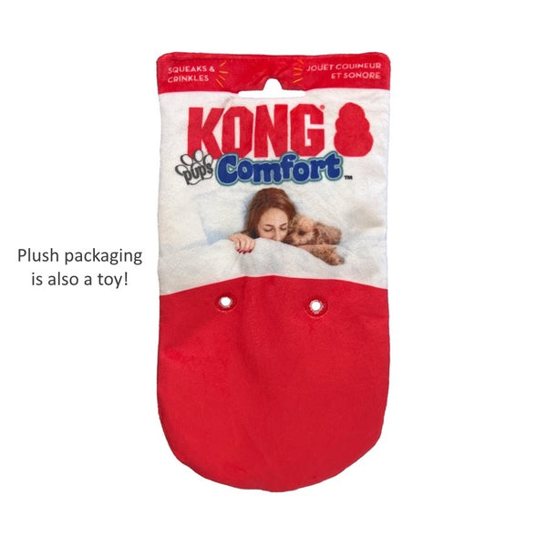 KONG Comfort Pups Plush Dog Toy - Spot