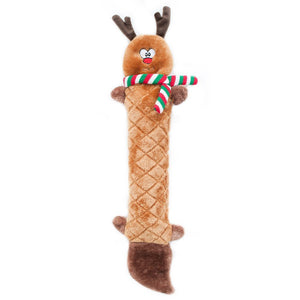 Zippy Paws Holiday Jigglerz- Reindeer