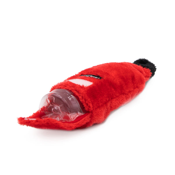 Zippy Paws Holiday Happy Hour Crusherz Dog Toy- Santa's Schnapps