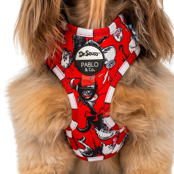 Pabl & Co- Dr. Seuss' The Cat in the Hat: Adjustable Dog Harness