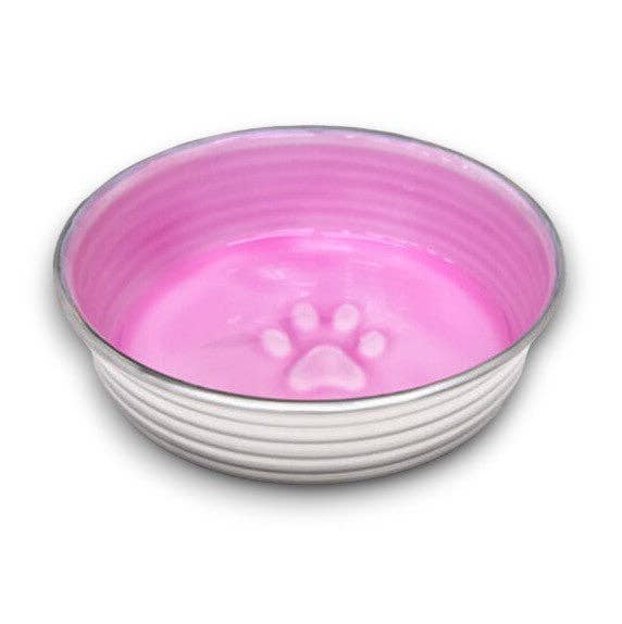 Loving Pets Le Bol Glazed Interior Bowl Rose