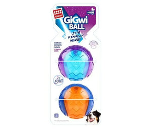 GIGwi Ball Dog Toy-Large 2Pack