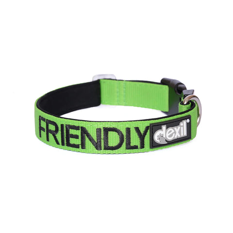 Friendly Dog Collars-FRIENDLY- Clip Collar L/XL