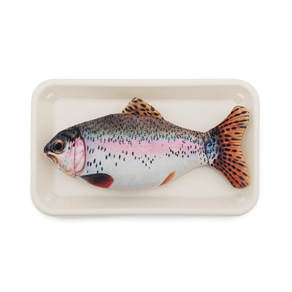 Rosewoods Jolly Moggy Catnip trout is perfect for Kicking and pouncing﻿ and is stuffed with Catnip.