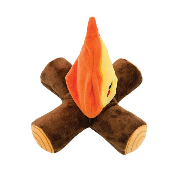 HugSmart Fuzzy Friendz Campfire Dog Toy