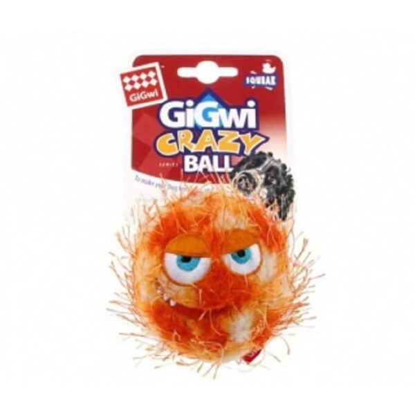 Crazy ball 2024 dog toy