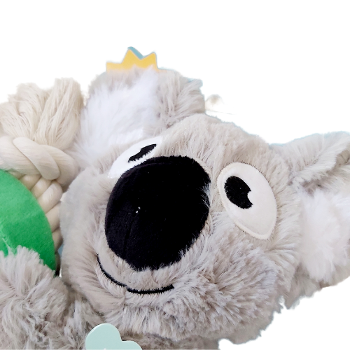 Fringe Studio Koa the Koala Plush Squeaky Dog Toy