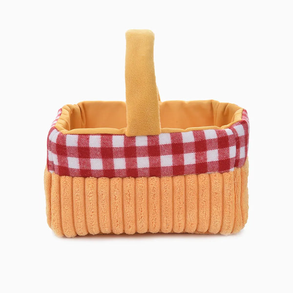 HugSmart Puzzle Hunter Dog Toy- Picnic Time Picnic Basket Dog Toy Set